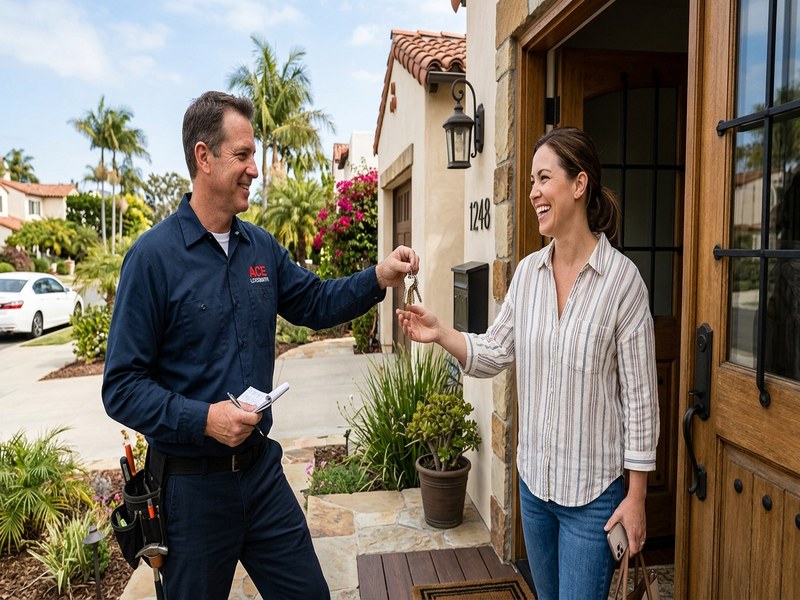 Deadbolt upgrade and high-security lock installation in Milpitas